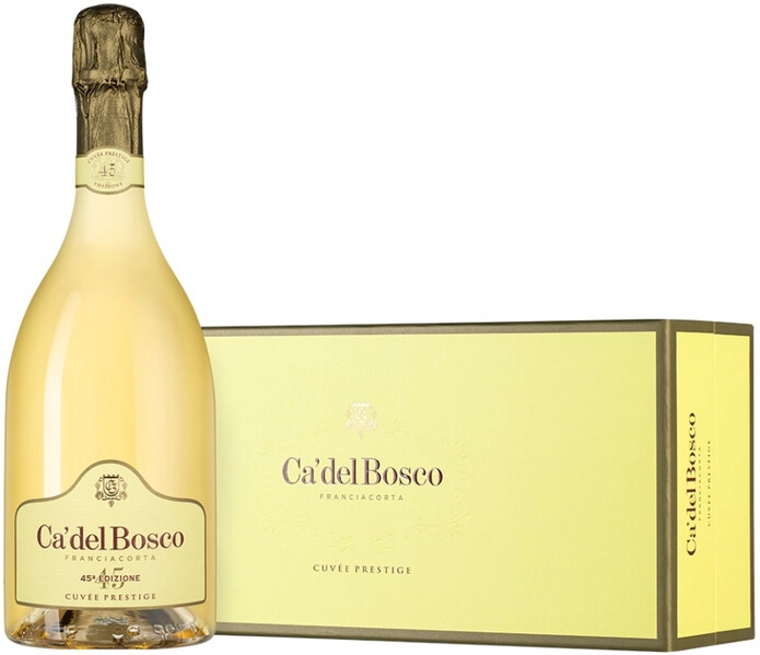 Игристое вино Franciacorta Brut DOCG Cuvee Prestige, gift box