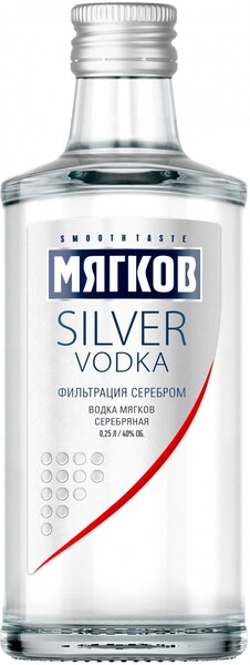 Водка Мягков Серебряная, 250 мл