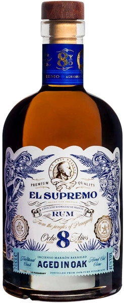 Ром El Supremo 8 Years Old, 0.7 л