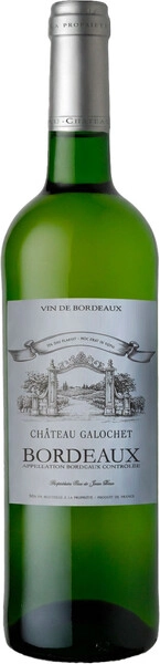 Вино "Chateau Galochet" Blanc, Bordeaux AOC, 2024
