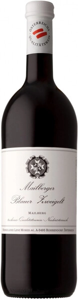 Вино Lenz Moser, Mailberger Blauer Zweigelt, 1 л
