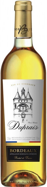 Вино Duprais Blanc Semi-Sweet, Bordeaux AOC