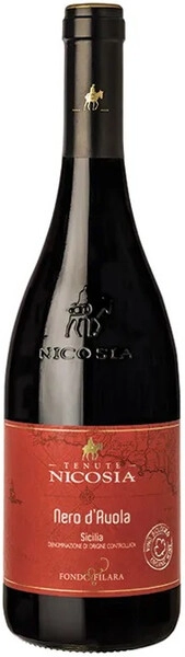 Вино Nicosia, Fondo Filara Nero d'Avola, Sicilia DOC