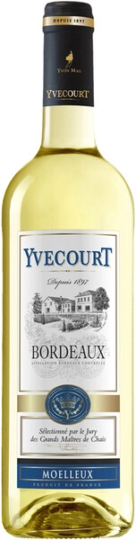 Вино Yvon Mau, Yvecourt Bordeaux AOC Moelleux
