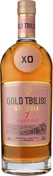 Коньяк Gold Tbilisi XO 7 Years Old, 0.5 л