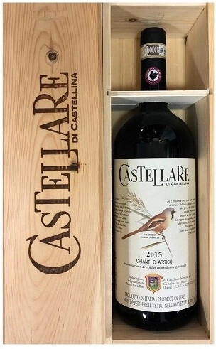 Вино Castellare di Castellina, Chianti Classico DOCG, 2015, wooden box, 1.5 л