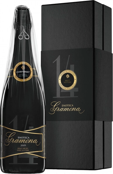 Игристое вино Gramona, Enoteca Brut Nature Corpinnat, 2009, gift box