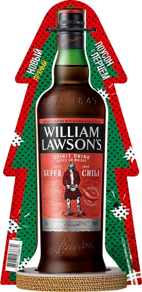 Виски William Lawson's Super Chili, gift pack Spruce, 0.7 л