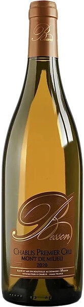 Вино Domaine Besson, Chablis Premier Cru Mont de Milieu AOC, 2020