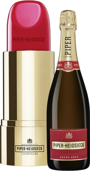 Шампанское Piper-Heidsieck, Brut, gift box Lipstick