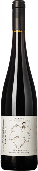 Вино Laurent Barth, Vignoble de Kientzheim Pinot Noir, Alsace AOC, 2020