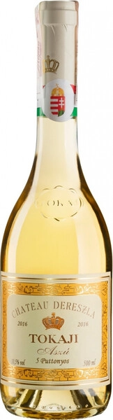 Вино Chateau Dereszla, Tokaji Aszu 5 Puttonyos, 2016, 0.5 л