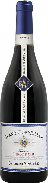 Вино Bouchard Aine & Fils, Grand Conseiller Pinot Noir, 2020