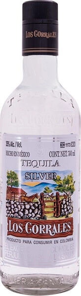 Текила Los Corrales Silver, 0.7 л