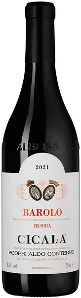 Вино Poderi Aldo Conterno, "Cicala" Barolo DOCG Bussia, 2021