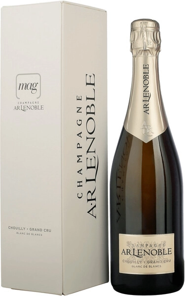 Шампанское Champagne AR Lenoble, Grand Cru Blanc de Blancs, 2017, gift box, 1.5 л