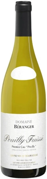 Вино Domaine Beranger, Pouilly-Fuisse 1-er Cru Pouilly AOC, 2020