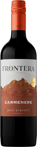 Вино Concha y Toro, "Frontera" Carmenere, 2025
