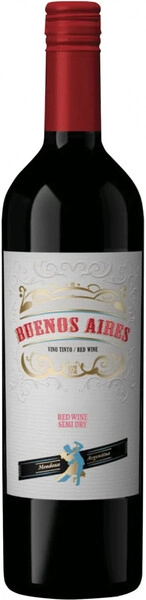 Вино Buenos Aires Red Semi-Dry, 2021