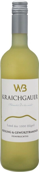 Вино Winzer von Baden, Kraichgauer Riesling & Gewurztraminer, 2023