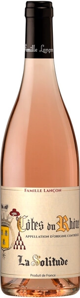 Вино La Solitude Rose, Cotes-du-Rhone AOC, 2020