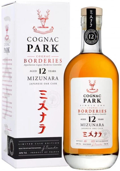 Коньяк Park Mizunara 12 Years Old, Borderies AOC, gift box, 0.7 л