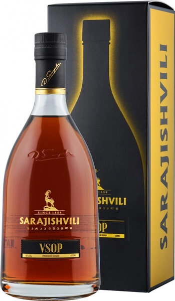 Коньяк Sarajishvili VSOP, gift box, 0.5 л