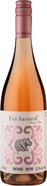 Вино Fat Bastard Rose, Vin de Pays d'Oc, 2020
