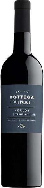 Вино Cavit, Bottega Vinai Merlot, Trentino DOC, 2020