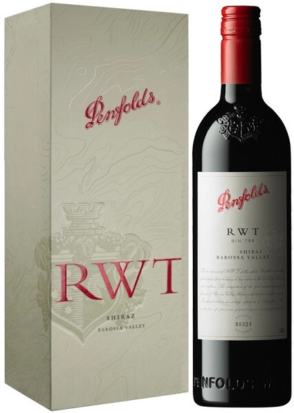 Вино Penfolds, RWT Shiraz, 2018, gift box