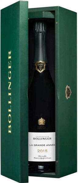 Шампанское Bollinger, La Grande Annee Brut, Champagne AOC, 2015, gift box