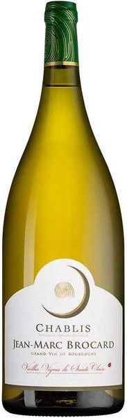 Вино Jean-Marc Brocard, Chablis AOC Vieilles Vignes, 2022, 1.5 л