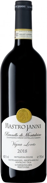 Вино Mastrojanni, Vigna Loreto Brunello di Montalcino DOCG, 2018