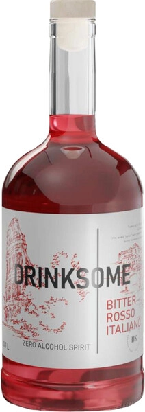 Ликер Drinksome Bitter Rosso Italiano Zero Alcohol, 0.7 л