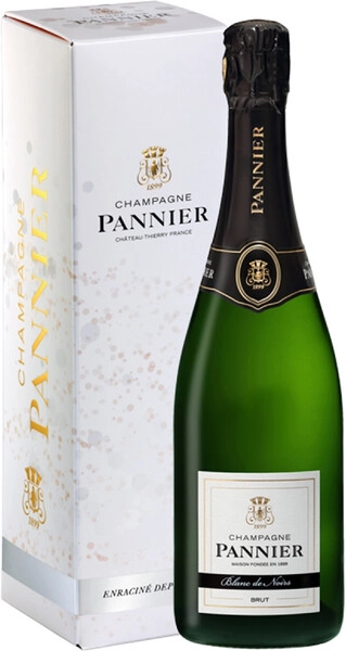 Шампанское Champagne Pannier, Blanc de Noirs Brut, gift box