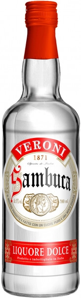 Ликер Giarola Savem, Veroni Sambuca, 0.7 л
