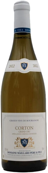 Вино Domaine Maillard, Corton Grand Cru AOC Blanc, 2022