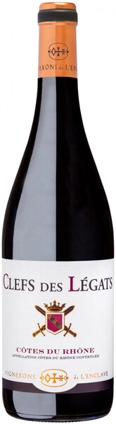 Вино Cellier des Dauphins, Clefs de Legats Cotes du Rhone AOC, 2021
