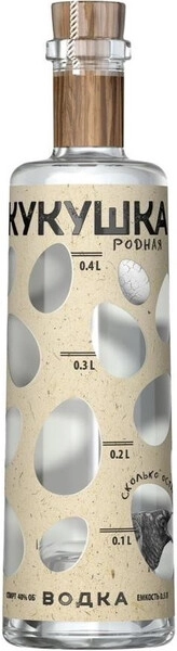 Водка Кукушка Родная, 0.5 л