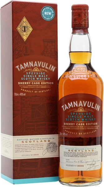 Виски Tamnavulin Sherry Cask, gift box, 0.7 л