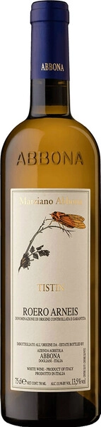 Вино Abbona, Tistin, Roero Arneis DOCG, 2022