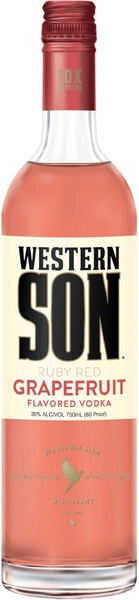 Водка Western Son Grapefruit, 0.75 л