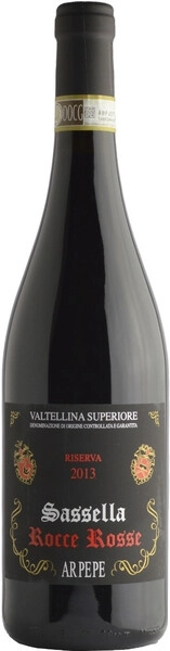 Вино Ar. Pe. Pe., Sassella Rocce Rosse Riserva, Valtellina Superiore DOCG, 2013