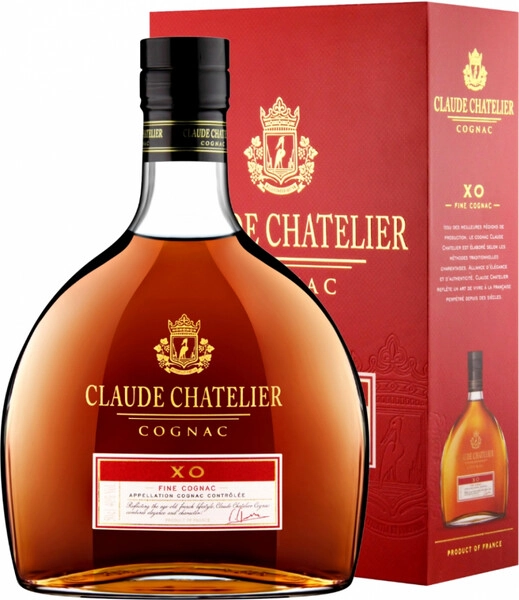 Коньяк Claude Chatelier XO, gift box, 0.5 л