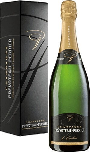 Шампанское Champagne Prevoteau-Perrier, L'Equilibre Brut, gift box, 1.5 л