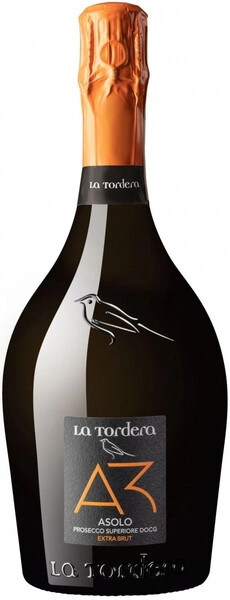 Игристое вино La Tordera, A3 Asolo Prosecco Superiore DOCG Extra Brut