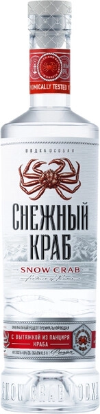Водка Снежный Краб, 0.5 л