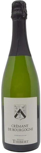 Игристое вино Domaine Thibert, Cremant de Bourgogne Brut, 2019