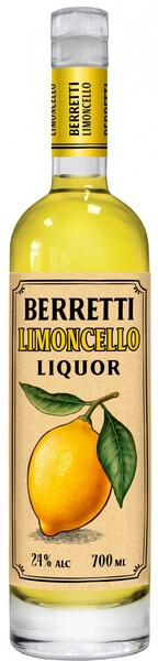 Ликер "Berretti" Limoncello, 0.7 л