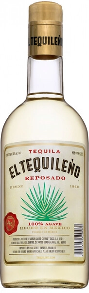 Текила El Tequileno Reposado, 0.5 л